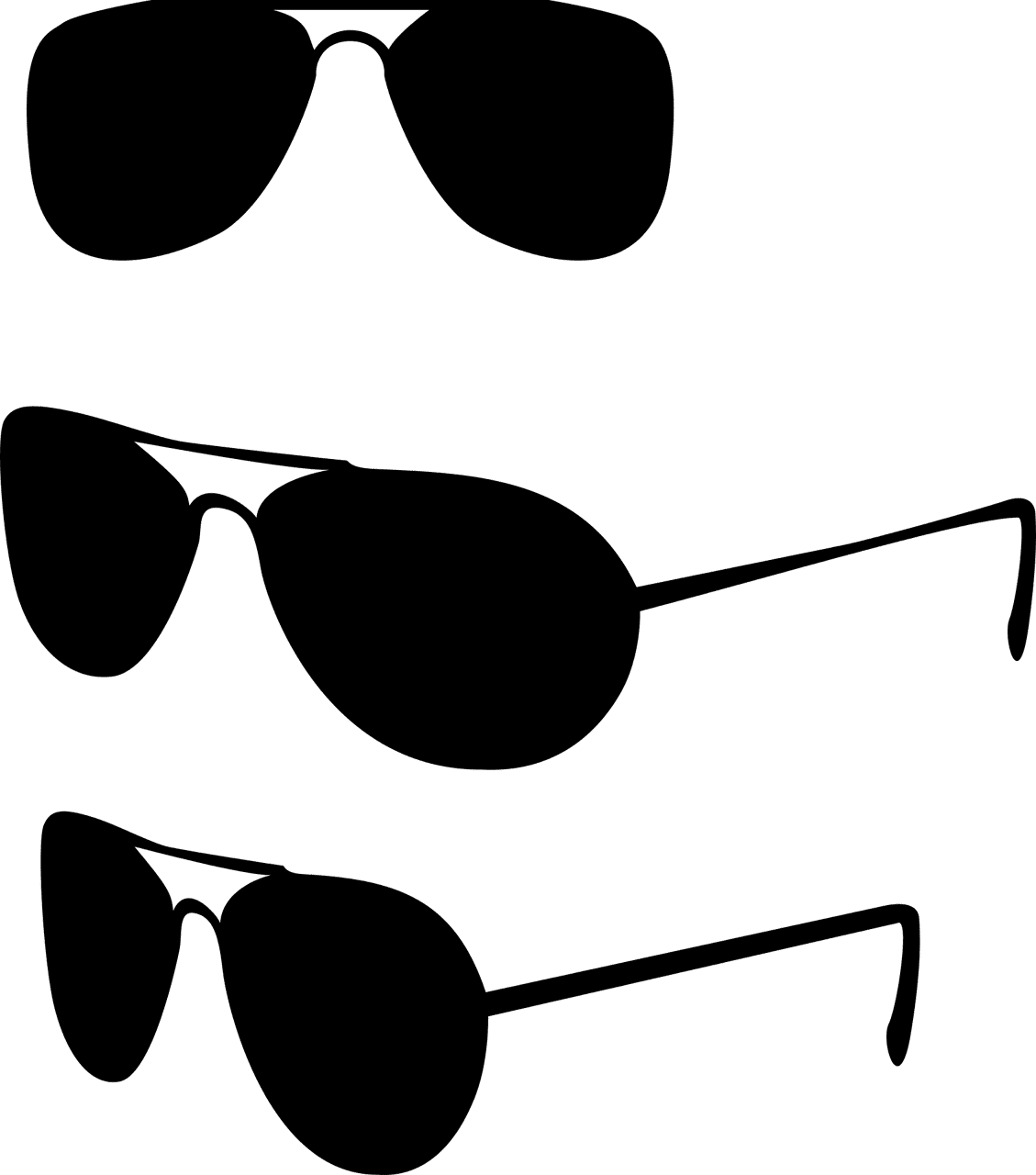 שלוש משקפיים